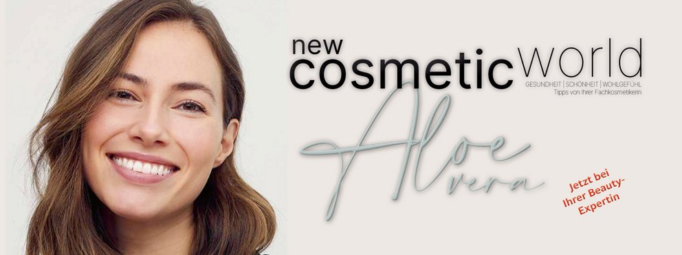 NEW cosmetic world ab sofort im Kosmetikinstitut